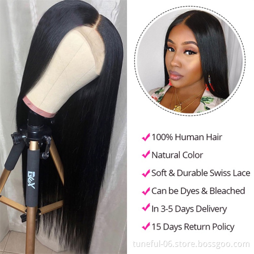 wigs human hair lace front brazilian 13x6 transparent hd lace frontal wig body wave cuticle aligned virgin hair wig vendorwigs h